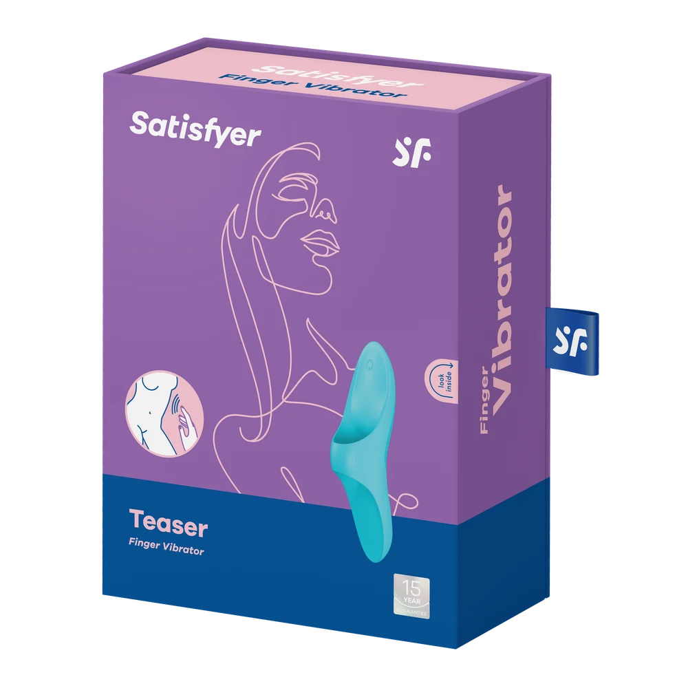 Satisfyer Teaser Light dedeira estimuladora Azul - Imagem 2